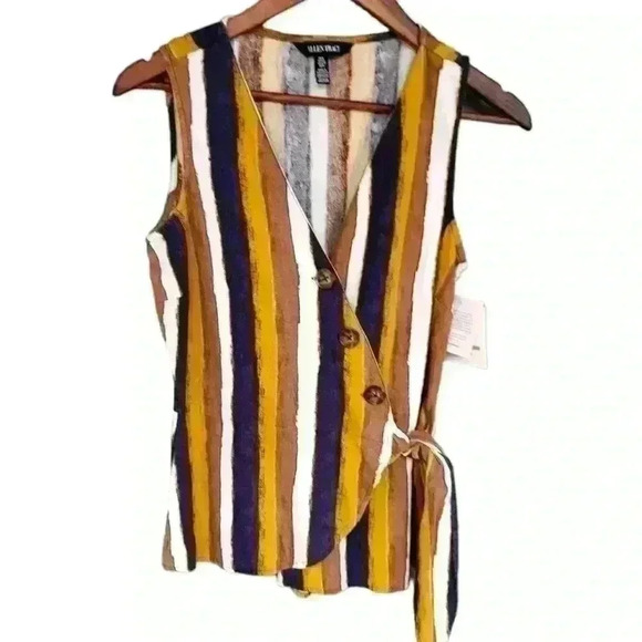 NWT Ellen Tracy linen vest - Picture 1 of 8